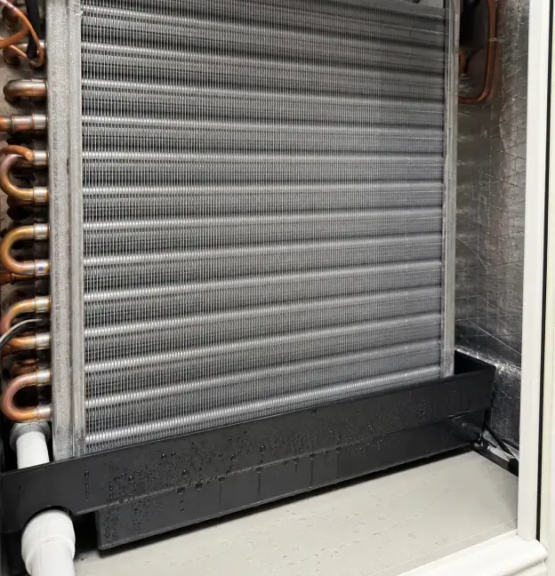 Clean cooling fins