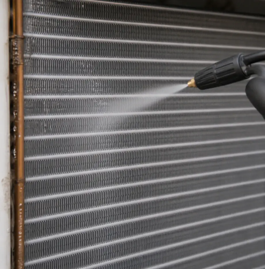 Sanitizing coil mist