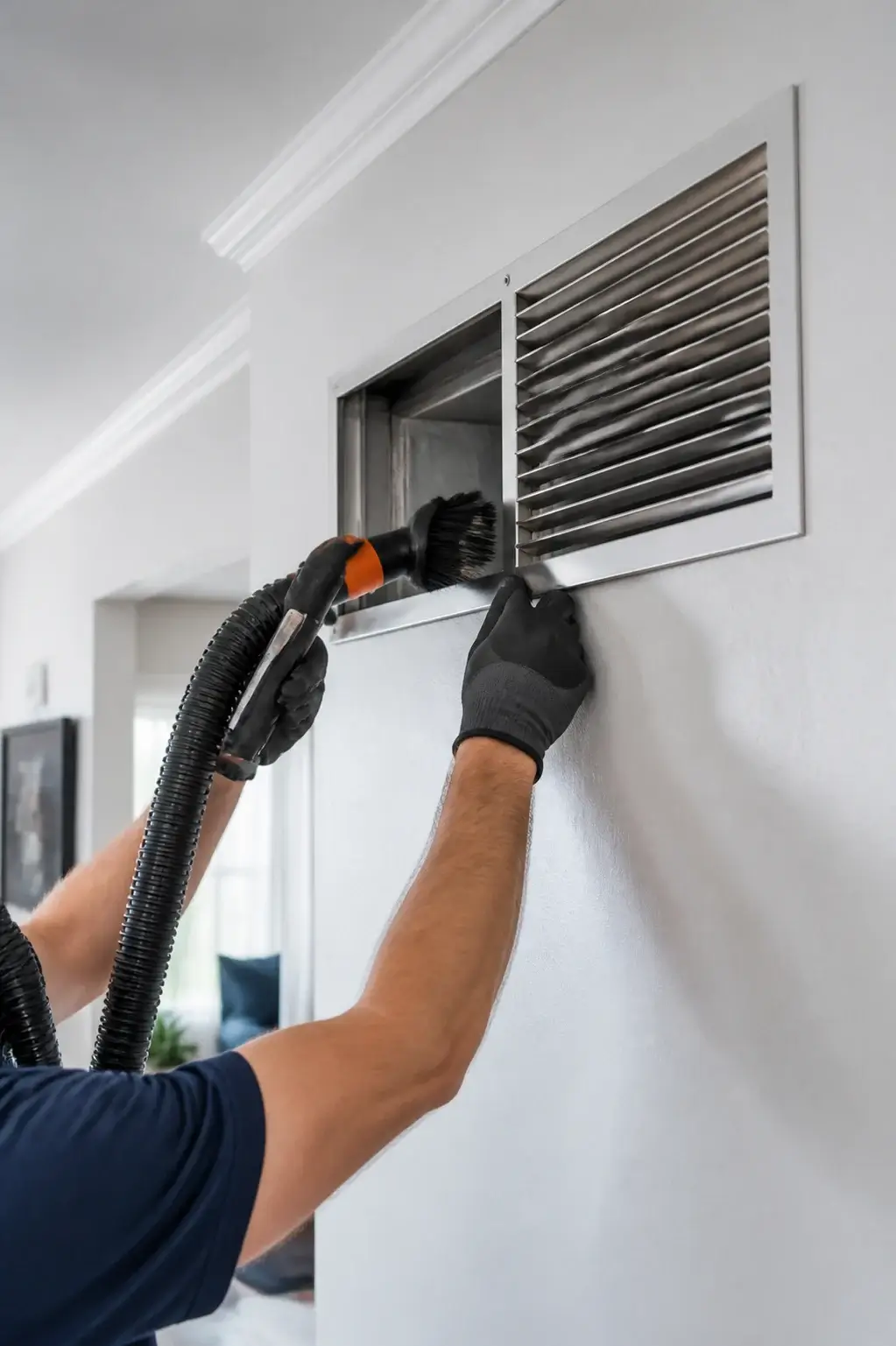 Air vent cleaning service
