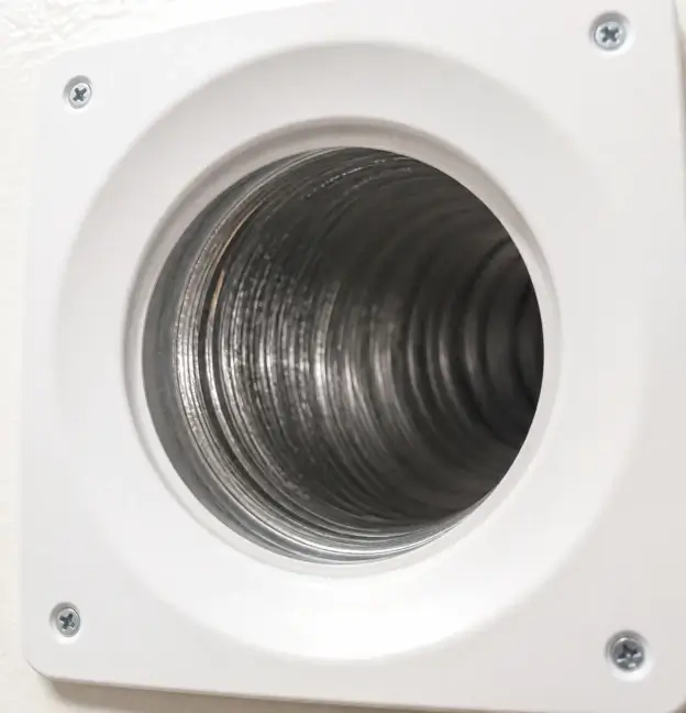 Clear dryer duct