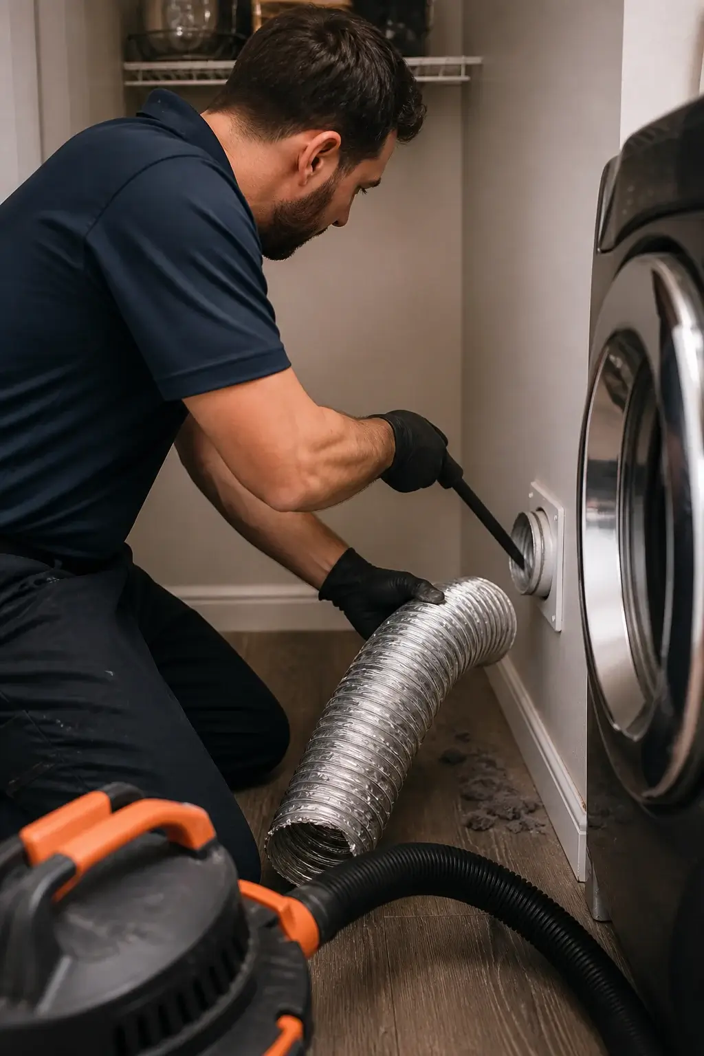 Dryer vent cleaning service