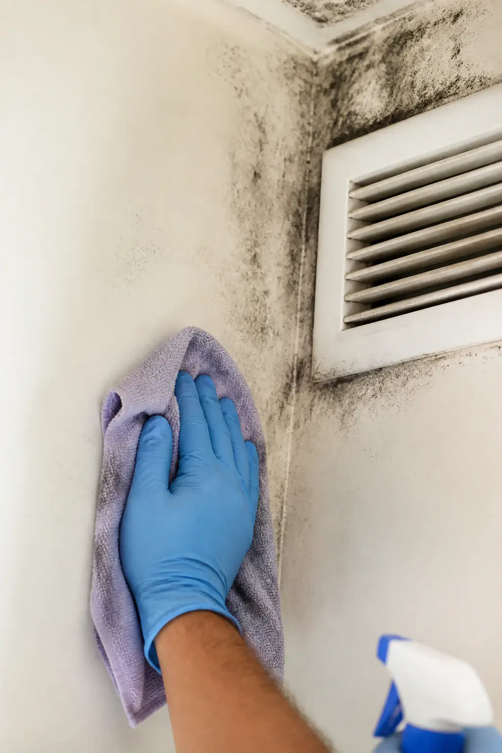 Mold cleanup service